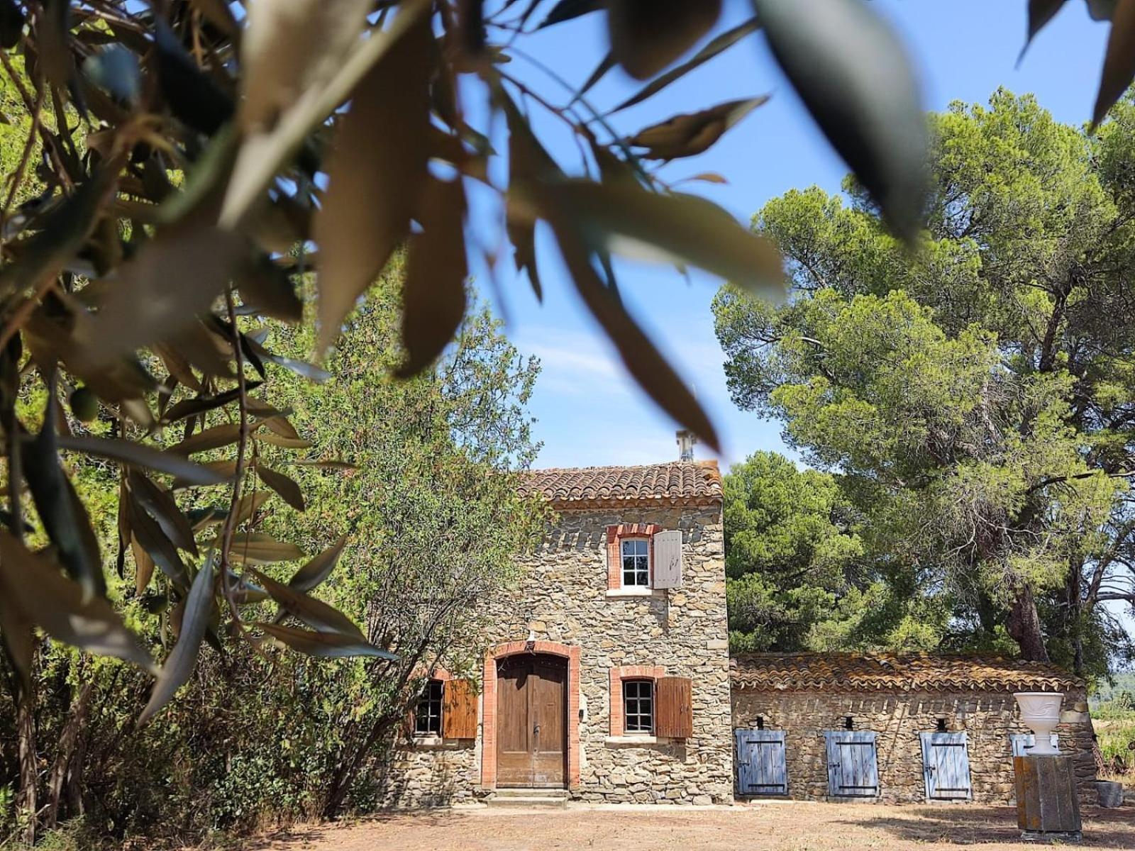Mazet Du Chateau Joyeux De Violet Pépieux Zewnętrze zdjęcie